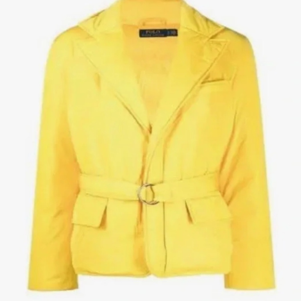 Polo by Ralph Lauren Yellow Belted Jacket